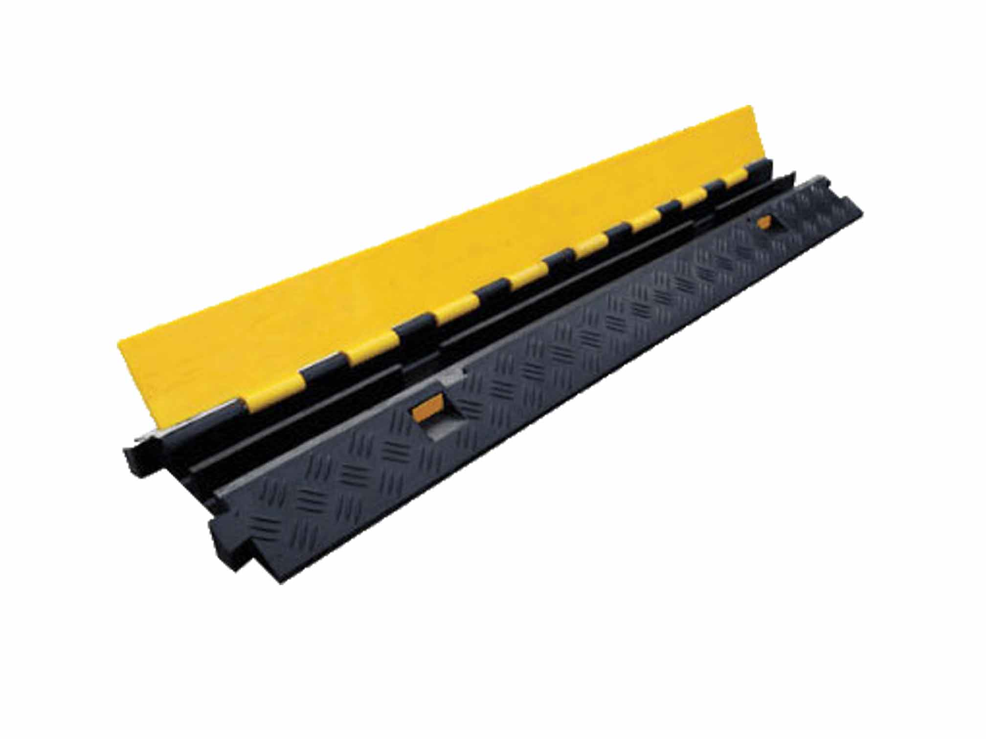 2 CHANNELS - Cable tray - Cable protection - Safety when passing - Modules: central - left and/or right curve 2 CHANNELS - Cable tray - Cable protection - Safety when passing - Modules: central - left and/or right curve